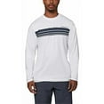 thumbnail image 1 of Hang Ten Mens Long Sleeve Sun Tee Shirt (White, Medium, m), 1 of 5
