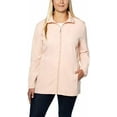 thumbnail image 1 of Hang Ten Women's UPF 50+ Water Repellant Hybrid Jacket (Pink, XX-Large), 1 of 4