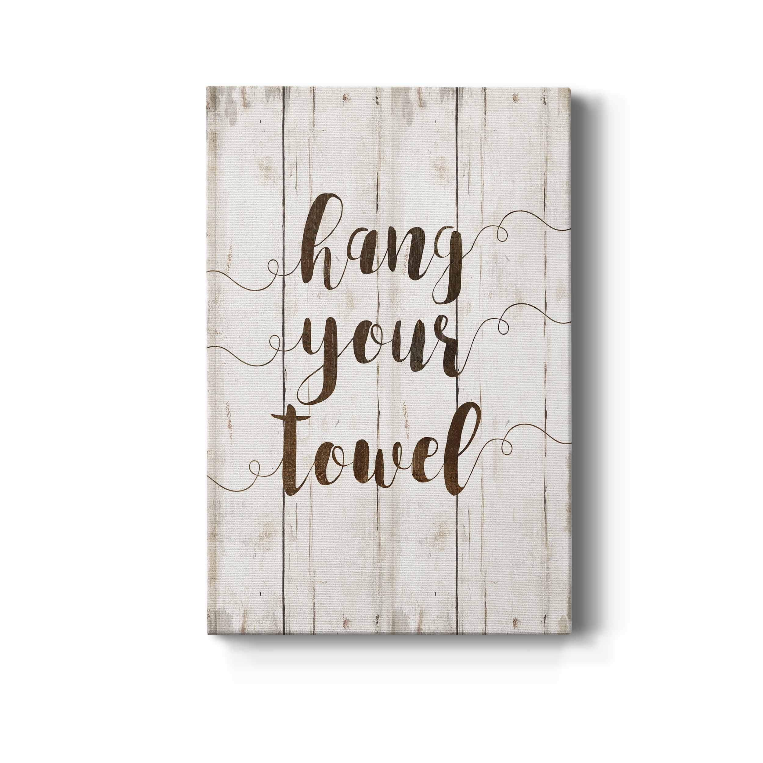 Hang Your Towel Premium Gallery Wrapped Canvas - Ready to Hang - 32 x 48