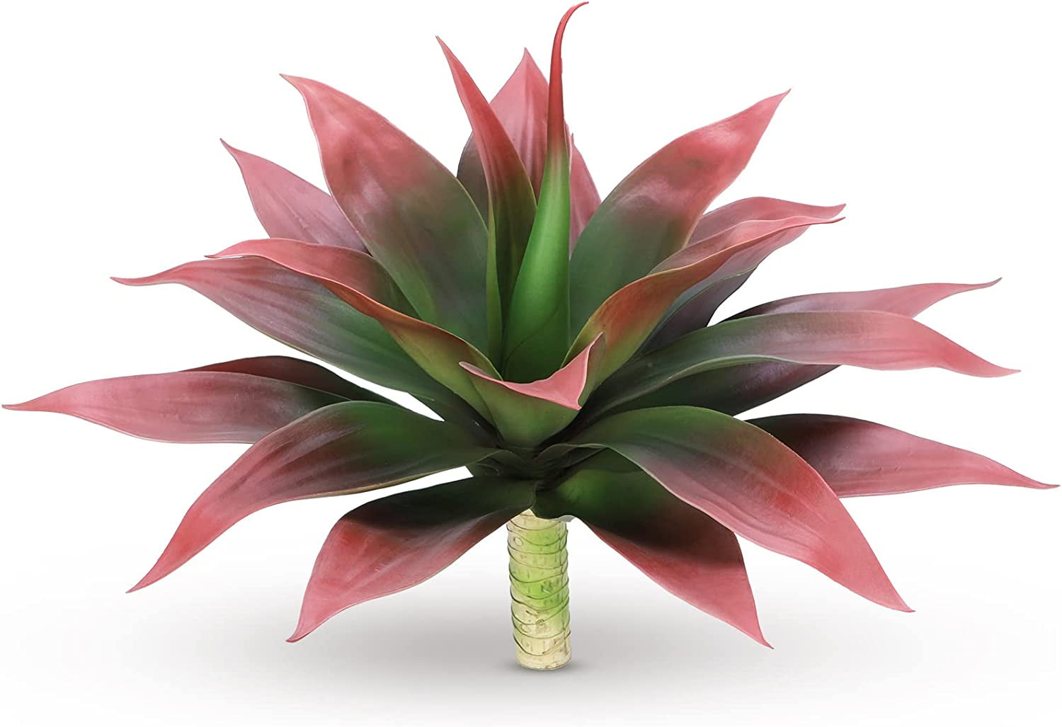 HangTanWan 28” Artificial Agave in Green PE Planter