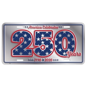 HangTime America Celebrates 250 Years novelty auto tag