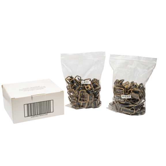 HangZ 10002B Canvas 2 Hole D Ring Hanger (50-Pack) 50lb