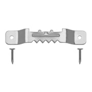 HangZ 20002B Sawtooth Picture Hangers, Small 50 Pack, Small, Nickel