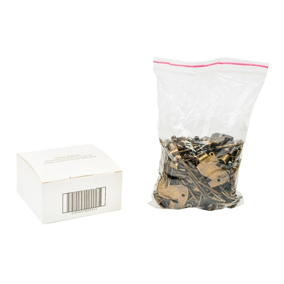 HangZ 30003B Gallery 30lb Picture Hooks (50-Pack)