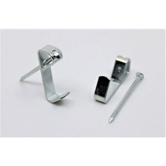 HangZ Conventional Hangers 20lb 100pc Bag. Rugged and durable this picture hangers is made of steel, and the surface is plated with Zinc