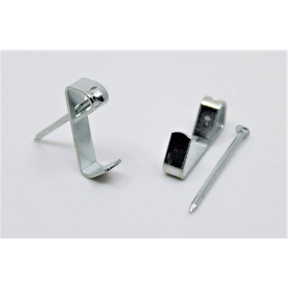 HangZ Conventional Hook 10lb 100pc Bag Rugged and durable this picture hangers is made of steel, and the surface is plated with Zinc