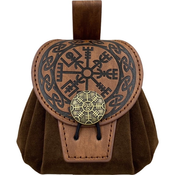 Hangable Coin Purse Medieval Belt Bag Steampunk Dice Bag Vintage Belt Pouch for Men Women