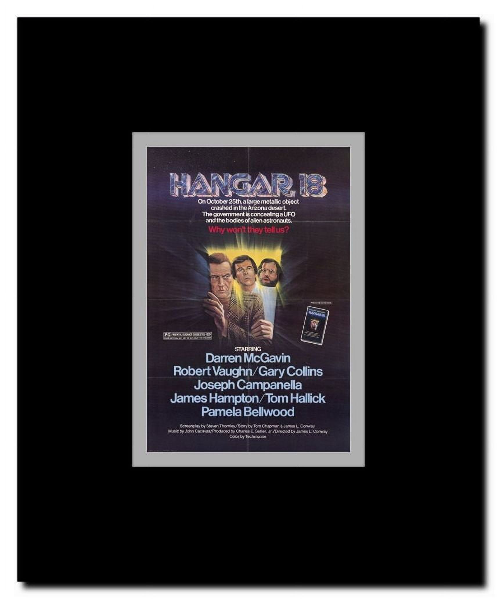 Hangar 18 Framed Movie Poster