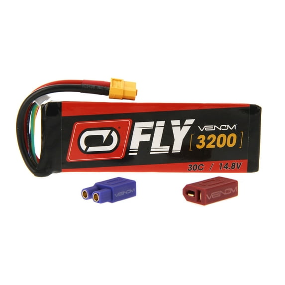 hangar 9 piper j-3 cub 40 30c 4s 3200mah 14.8v lipo battery with uni 2.0 plug by venom compare to e-flite eflb32004s30