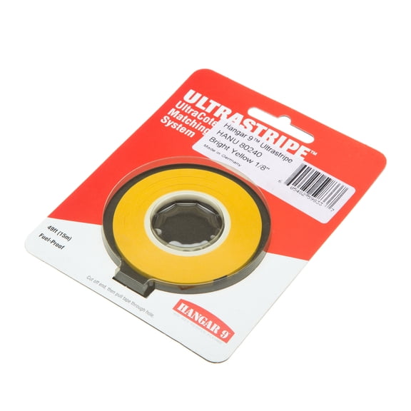 Hangar 9 UltraStripe Bright Yellow 1/8 HANU80240 Trim & Striping Tape