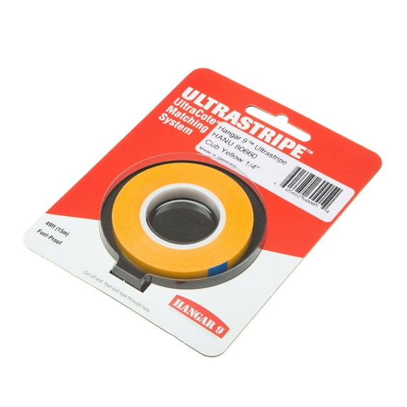 Hangar 9 UltraStripe Cub Yellow 1/4 HANU80660 Trim & Striping Tape