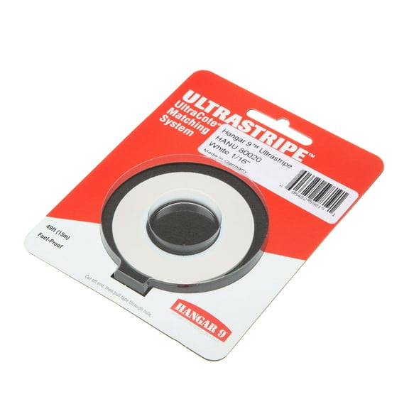 Hangar 9 UltraStripe White 1/16 HANU80020 Trim & Striping Tape