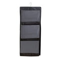 thumbnail image 1 of Hanger Bag Storage Bag Hanging Organizer for Handbags Purses with 6 Compartments Transparent Window Space Saving Closet Storage 14.2X33.5 Inch, 1 Storage Bag, 1 of 1