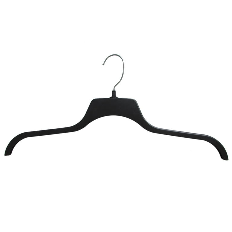 https://i5.walmartimages.com/seo/Hanger-Central-Recycled-Black-Heavy-Duty-Plastic-Non-Slip-Sweater-Hangers-with-Polished-Metal-Swivel-Hooks-17-Inch-10-Set_84cfde34-b64f-4e1a-b947-c2e4af091417_1.c8d92349cce41845a3d67f7ff1916c49.jpeg?odnHeight=768&odnWidth=768&odnBg=FFFFFF