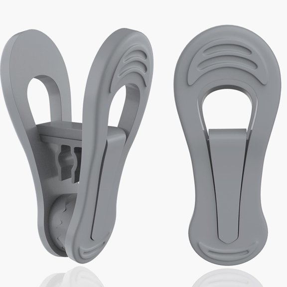 Hanger Clips, Multi-Purpose Plastic Hangers Clips Perfect for Plastic Clothes Hangers, Clothes Pins Finger Clip for Skirt Pants Hangers