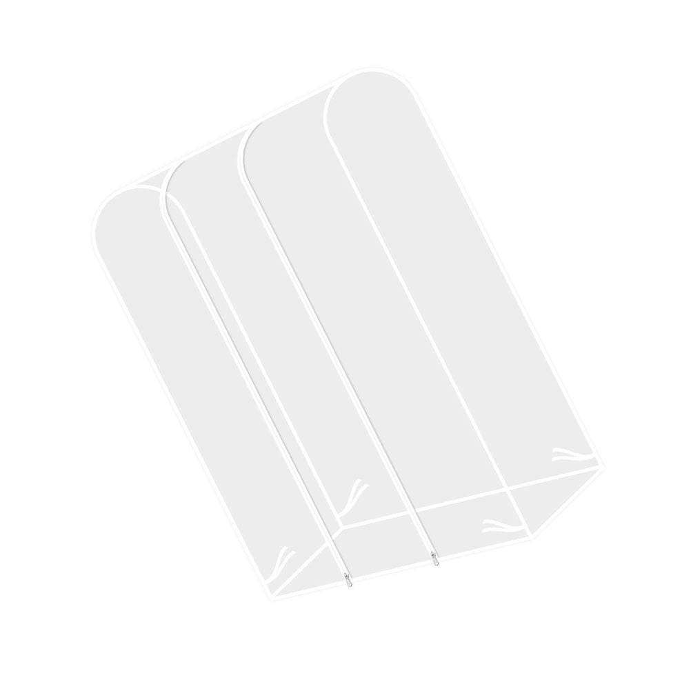 Hanger Cover Transparent Clothes Rack Protectors Clothing Covers