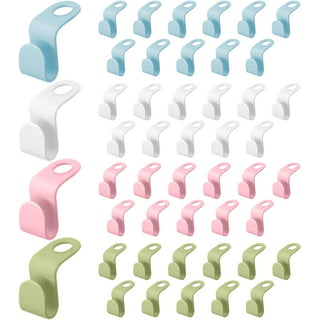 10PCS PU Leather Wall Hooks Wall Hanging Straps Curtain Rod Holder Towel  Holders for Wall Faux Leather Strap Hanger Wall Mounted Hooks for Towel  Bathroom Kitchen 