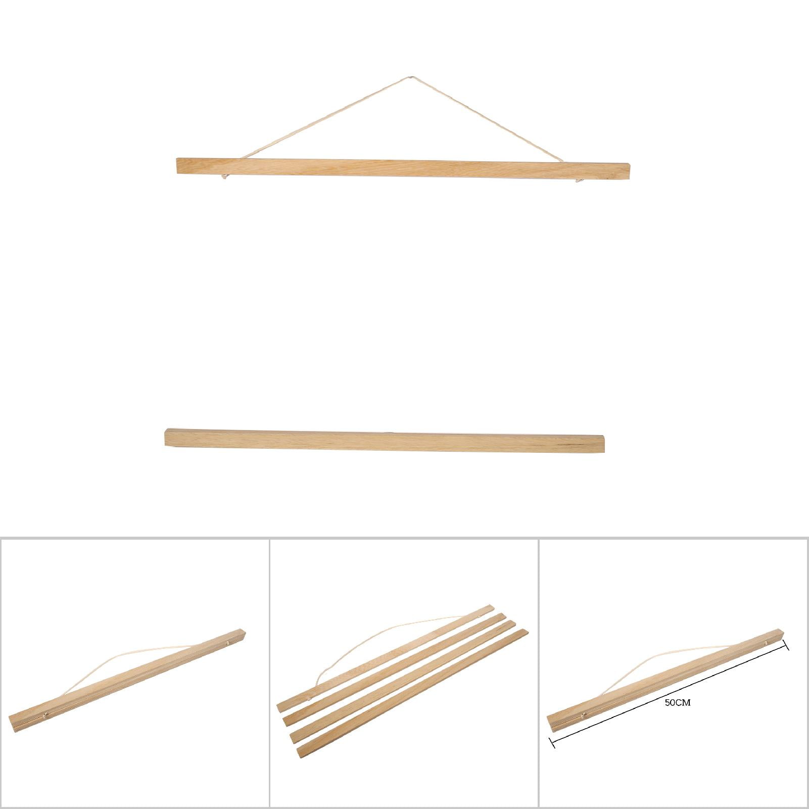 Hanger Modern Sawdust Photo Frame DIY Poster Scroll Prints Artwork