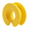 thumbnail image 1 of Hanger Stopper Yellow Non-Slip Closet Accessory for Hanging Clothes, 1 of 6