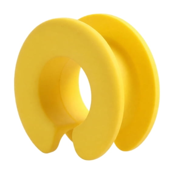 Hanger Stopper Yellow Non-Slip Closet Accessory for Hanging Clothes