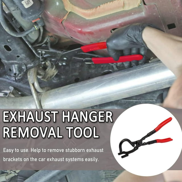 Hanger Support Removal Tool Car Exhaust Pipe Rubber Gasket Head Clamp