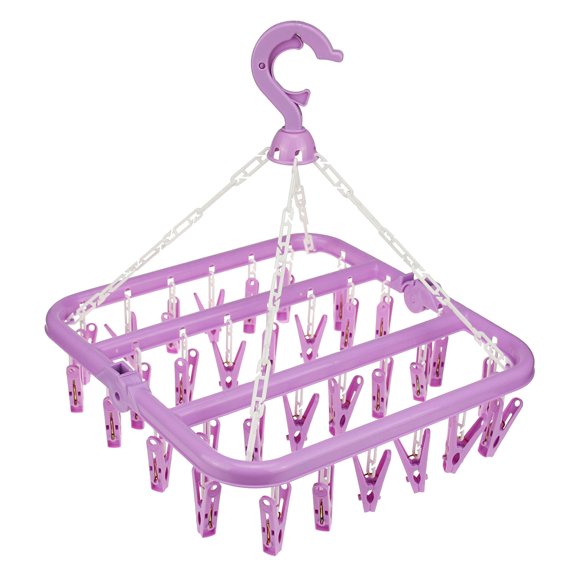Clispeed Laundry Rack Drying Clip Hanger for Households 1Set