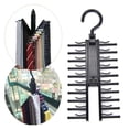 thumbnail image 1 of ULTNICE Tie Belt Hanger Tie Hanger Abs Plastic 3Pcs 11.4X5.1X0.4In, 1 of 6