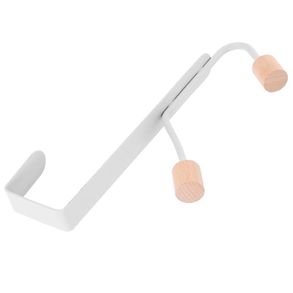STRANDCHIC Over Door Hooks White Carbon Steel Sturdy Multi-Functional Home Use