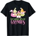 thumbnail image 1 of Hangin' With My Gnomies Gnomes Summer Vacation Cute Gnome T-Shirt, 1 of 5