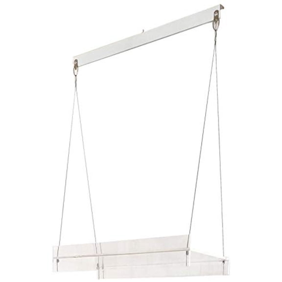 Hanging Acrylic Shelves for Windows 16 Wide 1 Shelf - 26 Tall