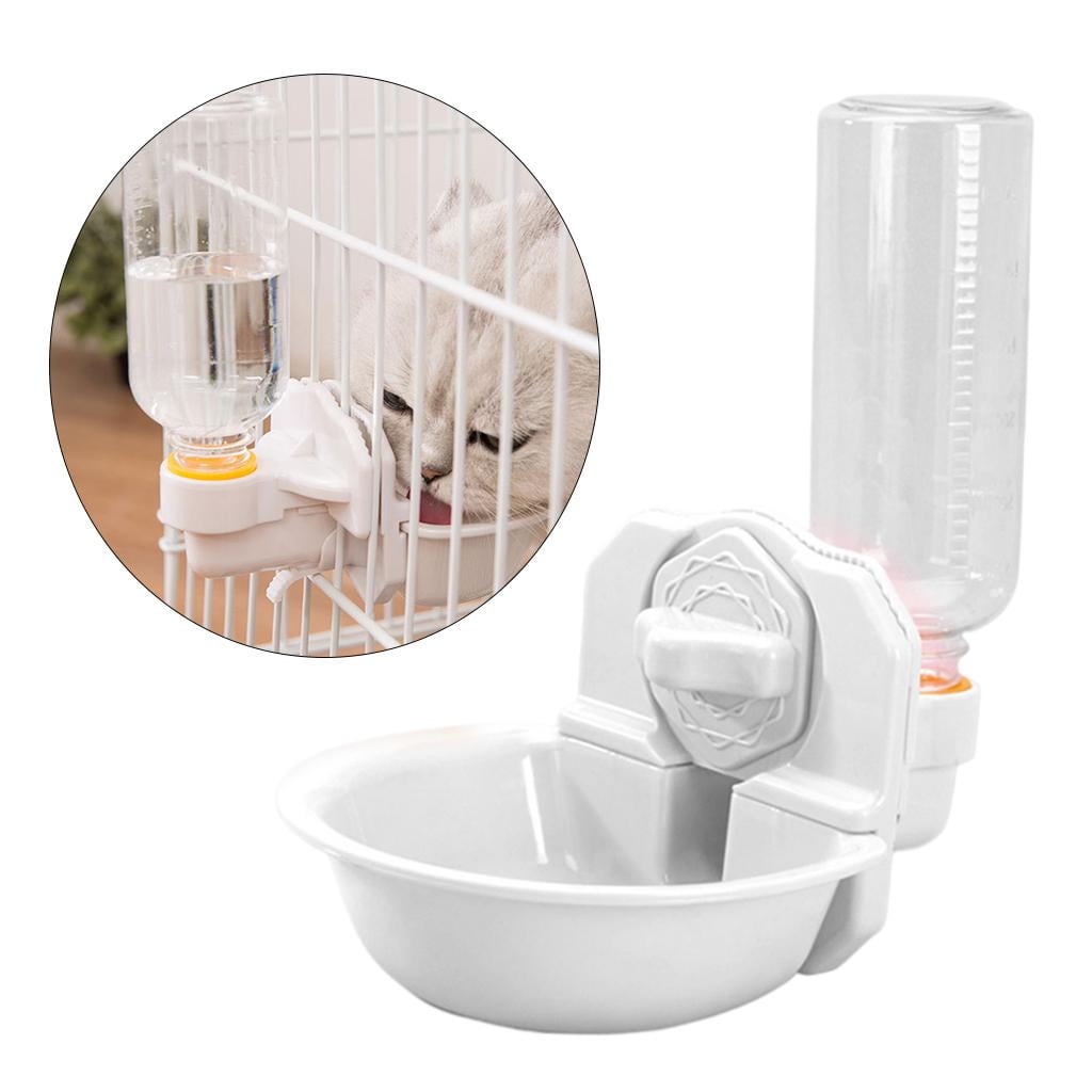 Hanging Automatic Pet Food Water Dispenser, Pet Feeder and Waterer Set