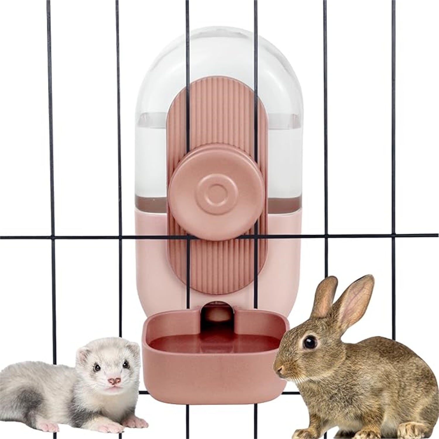 Hanging Automatic Water Dispenser，Rabbit Water Bottle,Bunny