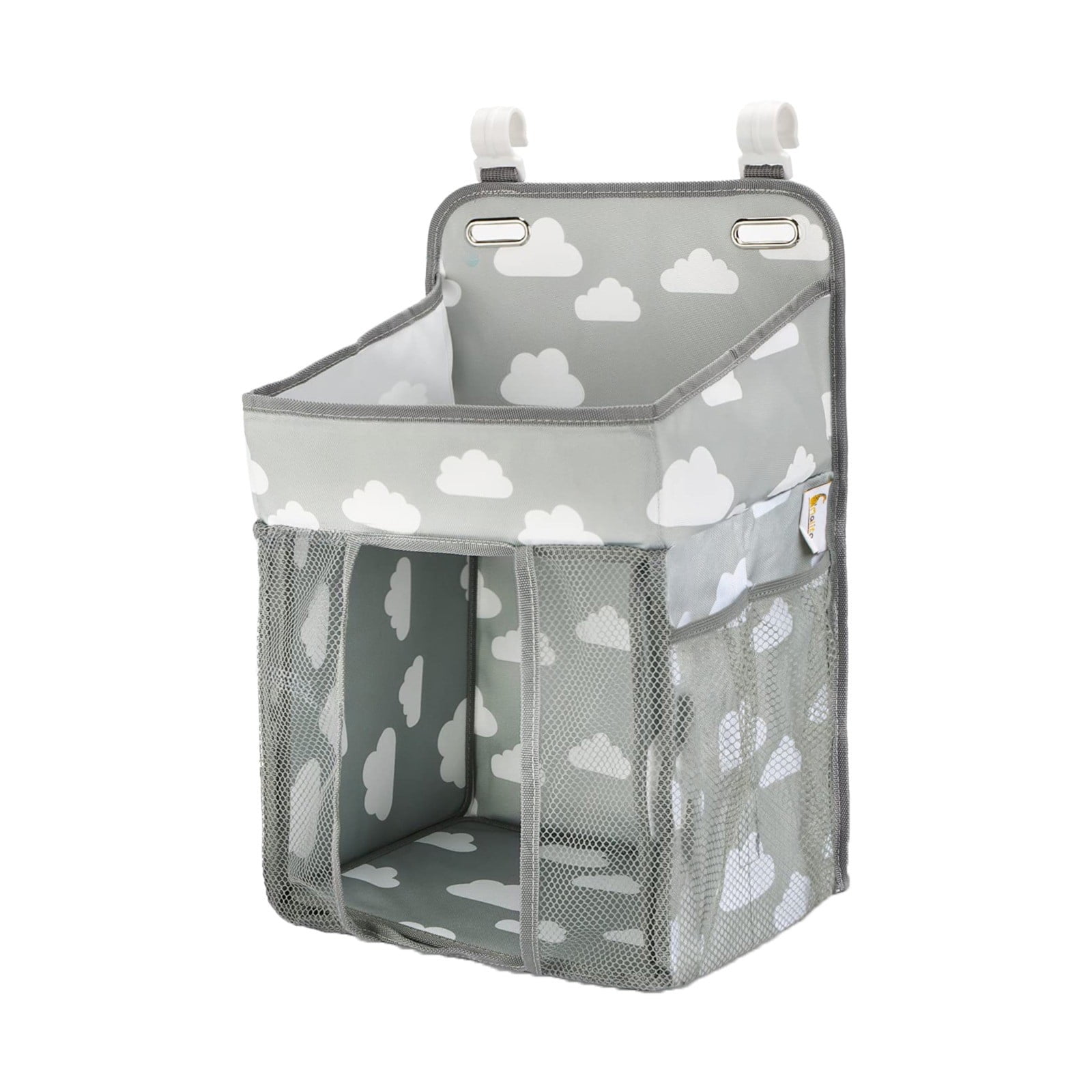 Hanging Baby Diaper Caddy Organizer, Diaper Stacker, Baby Crib Hanging Classified Storage Bag Organizer for Changing Table, Crib, Playard or Wall & Nursery Organization