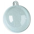 thumbnail image 1 of Hanging Ball Ornament 60mm-Clear, 1 of 2