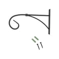 thumbnail image 1 of Hanging Basket Bracket Plant Hanger Bracket for Entryway Outdoor Wind Chimes Black, 1 of 8