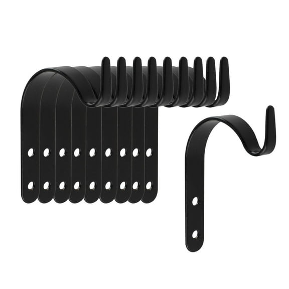 Hanging Basket Brackets Wall Hanging Brackets Hooks Planters Hook Hanging Plant Bracket for Garden Entryway Bird Feeders Planters Flowerpot 10pcs