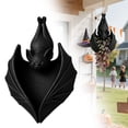 thumbnail image 1 of Hanging Bat Plant Pot, 6 Inch UV Protected Resin Gothic Bat Planter, Decorative Suspended Plant Pot for Indoor Greenery, Patio Courtyard Halloween Spooky Yard Art, 1 of 7