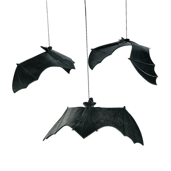 Hanging Bats Halloween Decorations, Home Decor, Halloween, 12 Pieces
