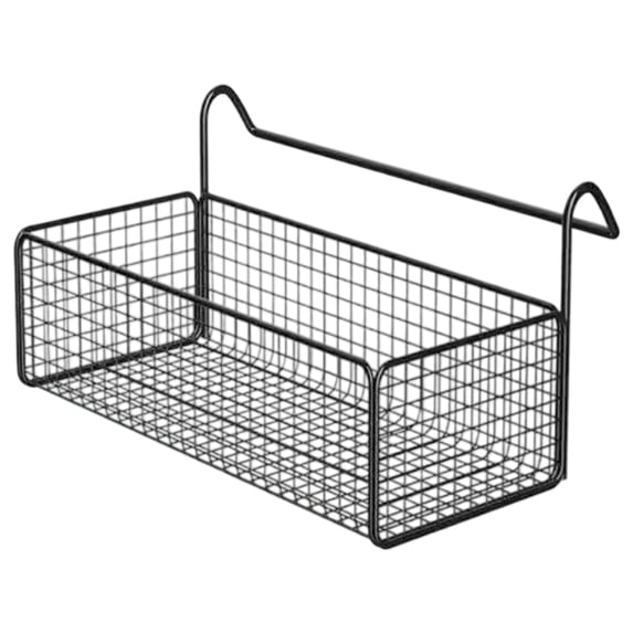 Hanging Bedside Organizer For Bunk Bed, Wire Storage Caddy With Hooks ...