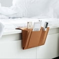 thumbnail image 1 of Hanging Bedside Storage Organizer | Large Pocket for Laptop, Tablet & Books | Small Pockets for Phone, Remote & Accessories | Soft Polyester Fabric | Under-Mattress Design, 1 of 2