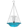 thumbnail image 1 of Hanging Bird Bath with Solar Fountain | Hanging Solar Fountain for Bird Bath,Garden Decoration for Wildlife Landscape Yard Nature Lovers Porch Backyard Outdoor, 1 of 1
