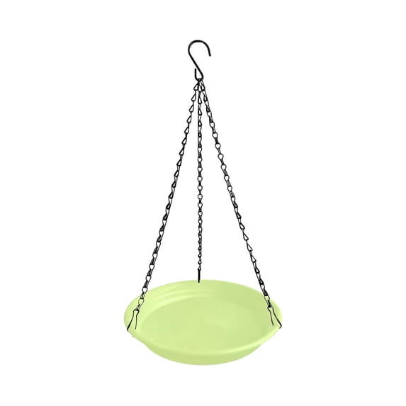 Hanging Bird Bath for Outdoors, Bird Feeder Bowl for Outside, Bird Bath Water Feeder Tray for Backyard Garden Yard Patio Decoration, 16in