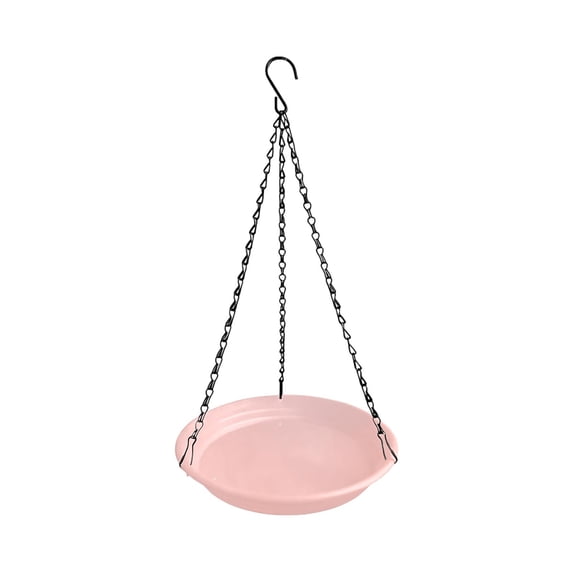 Hanging Bird Bath for Outdoors, Bird Feeder Bowl for Outside, Bird Bath Water Feeder Tray for Backyard Garden Yard Patio Decoration, 16in