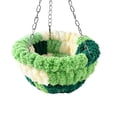 thumbnail image 1 of Hanging Bird Bed, Hammock for Cage Winter Warm Bird Plush Nest Parrot Sleeping Bed for Budgie Lovebird Conure Quaker, 1 of 8