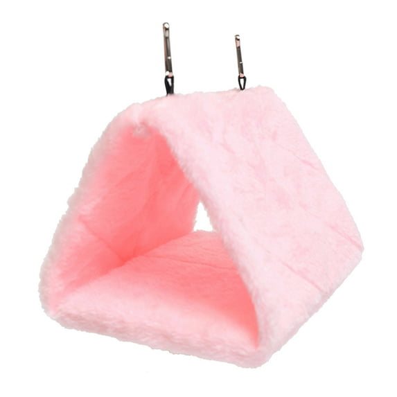 Hanging Bird Bed Warm Sleeping Hut With Cage Hooks For Conure Lovebird And Other Small Birds