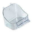 thumbnail image 1 of Hanging Bird Cage Bath Tub PP Small Bird Bath Box Easy-Clean Bird Shower Accessory for Lovebirds, Parakeets, Conures & Small Caged Birds Use, 1 of 3