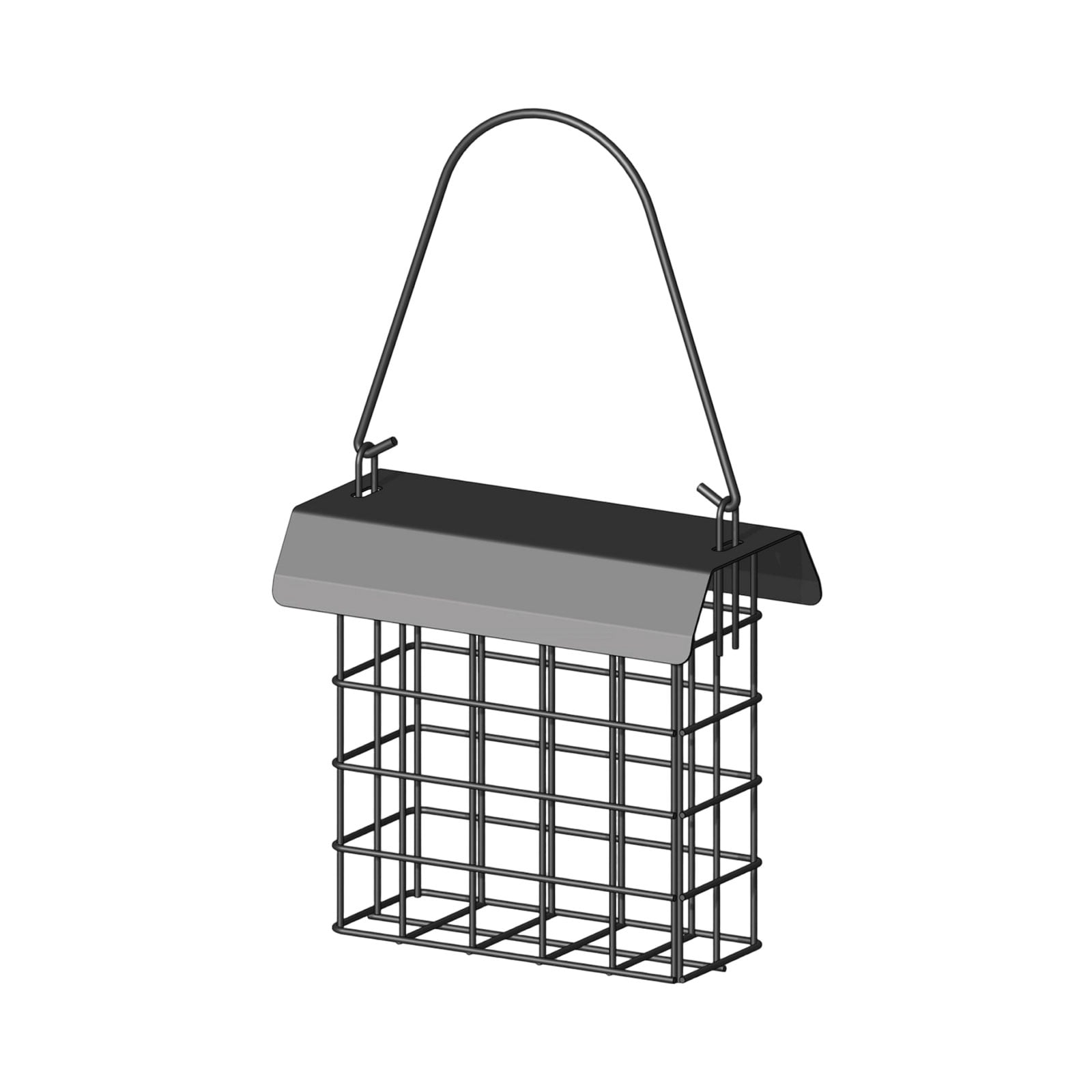 Hanging Bird Feeder Outdoor Metal Mesh Feeder for Hummingbirds Garden Decor Feeding Station for Birds Backyard Patio Yard Decoration Durable Rust Resistant 1pc