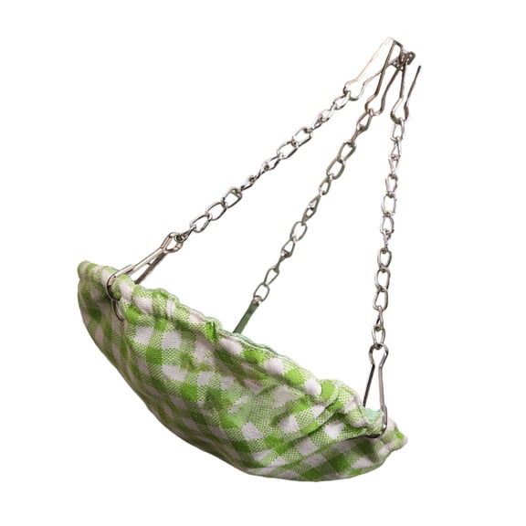 Hanging Bird Hammock Swing Small Size Bird Sleepings Huts for Conures,Budgies Bird Bed for Cage