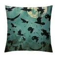 thumbnail image 1 of Hanging Black Crows Halloween Decoration Outside Halloween Decorations Outdoor Large Flying Plastic Halloween Black Crows Outdoor Decor for Hanging in the Tree Porch Yard Lawn Indoor, 1 of 5