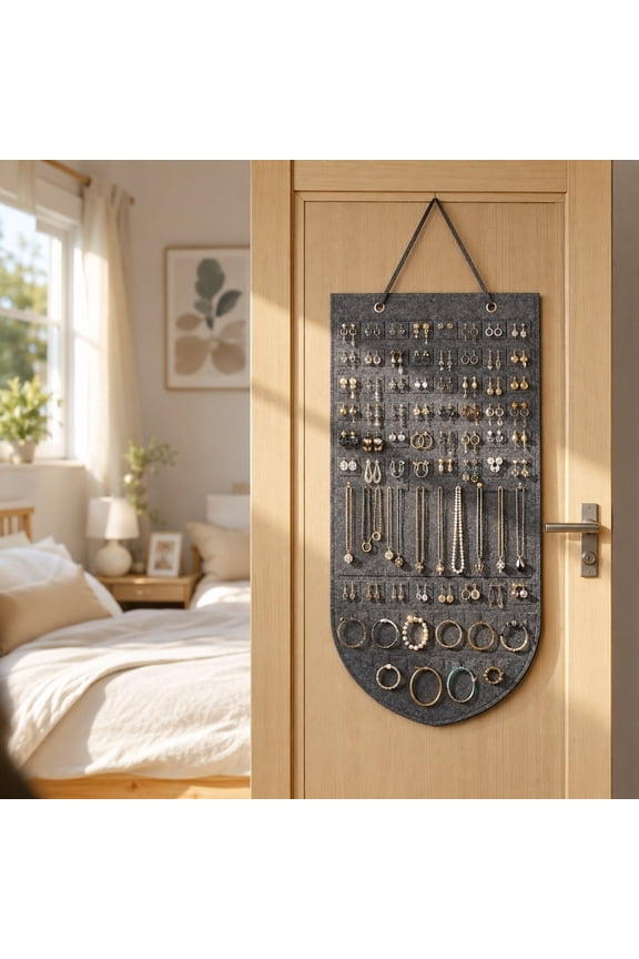 Hanging Brooch Pin Storage Organizer, Wall Hanging Brooch Jewelry Storage Case Pin Wall Display Banner For Display Pins, Buttons And Lapel Collections, Brooch Pin Collection Storage Holder Holds
